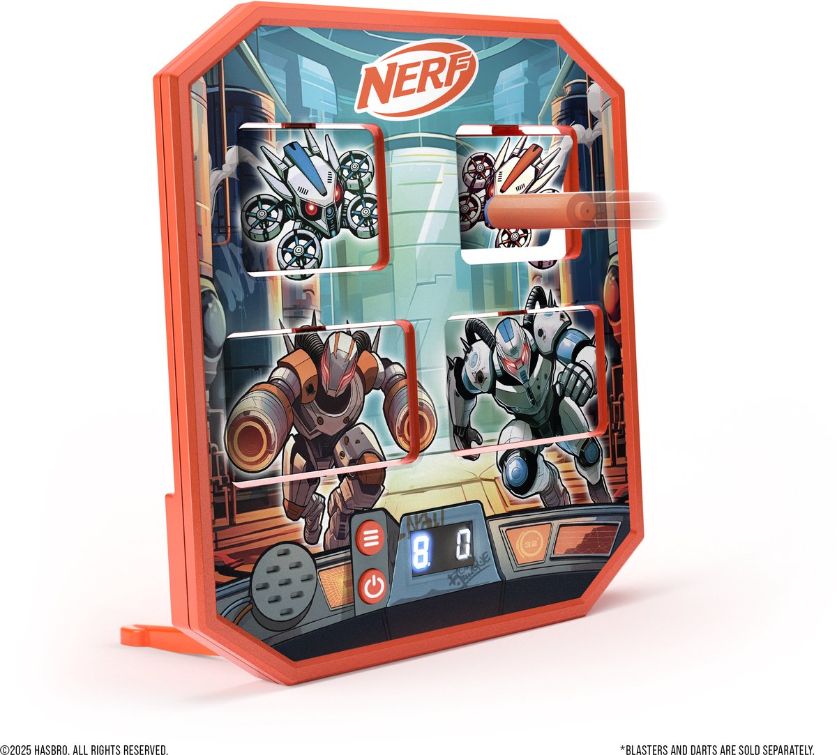 Hasbro Nerf robots battle arena - 4 panels - klein - etarget