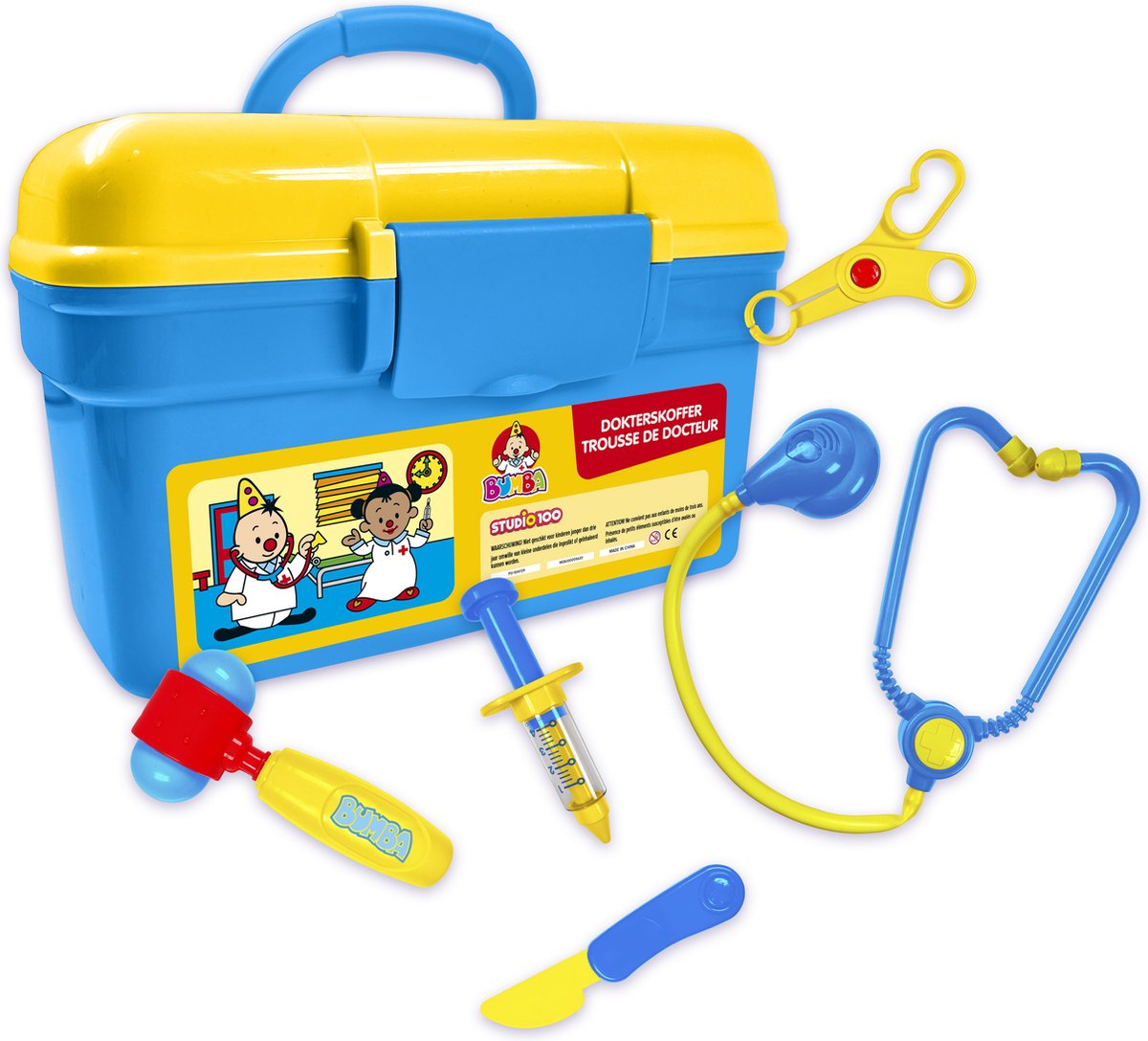 Bumba - speelgoeddoktersset - dokterskoffer - 23 delig