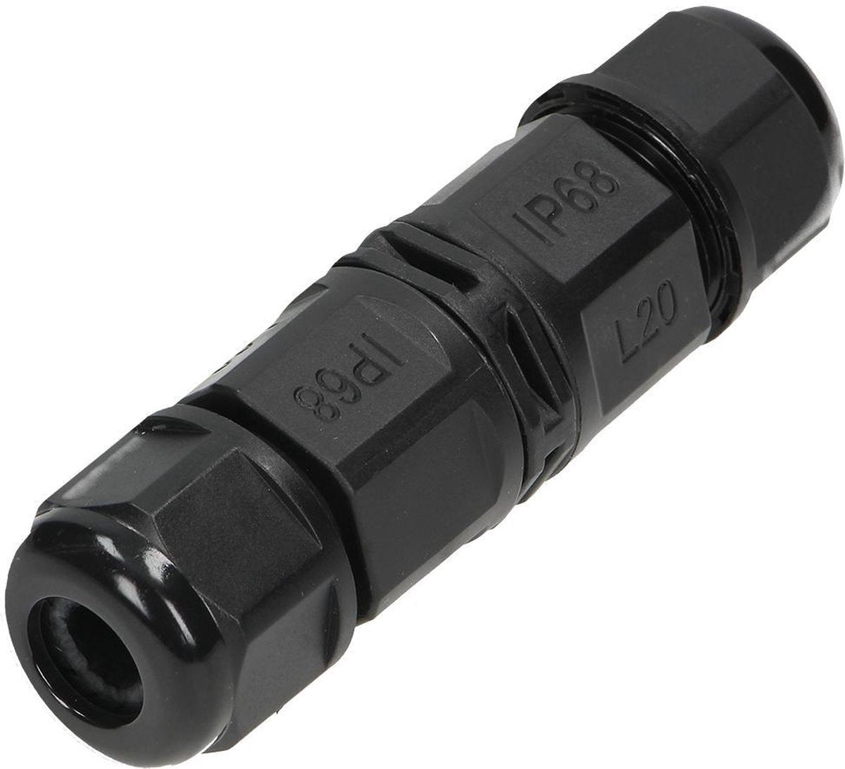 ORNO Kabelverbinder midi professionele kwaliteit - ip68 - 450vac, 25a max. - stekker 3-polig - max. 4.0mm² (lasdoos kabeldoos kabelmof)
