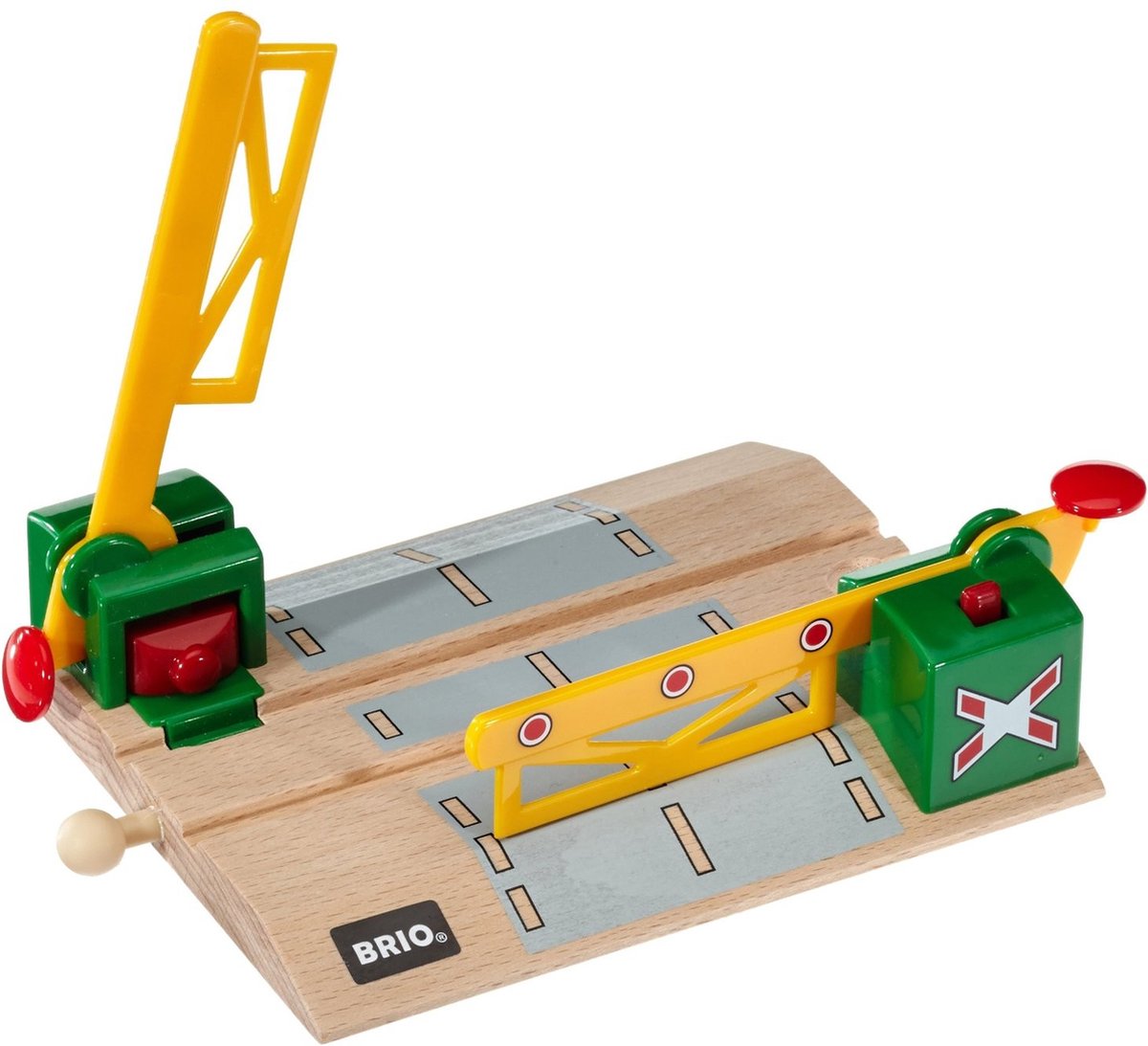 BRIO magnetische spoorwegovergang - trein speelgoed - 33750