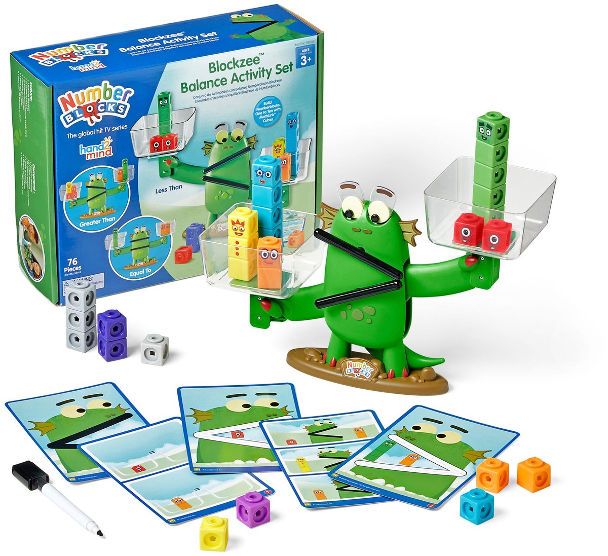 Learning Resources numberblocks® blockzee™ balance activity set - 3+