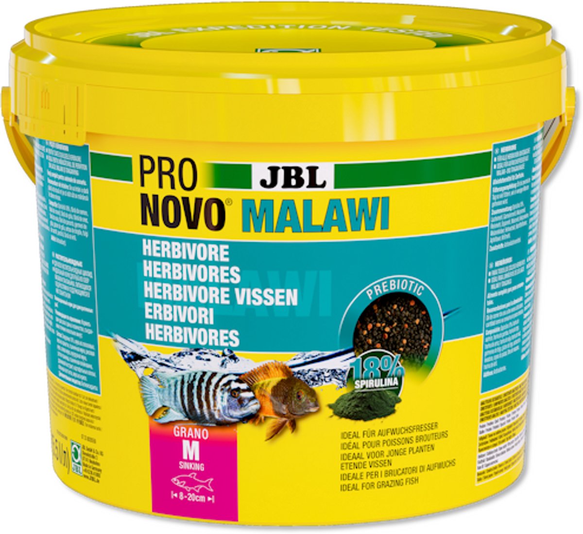 JBL pronovo malawi grano m 5,5 liter