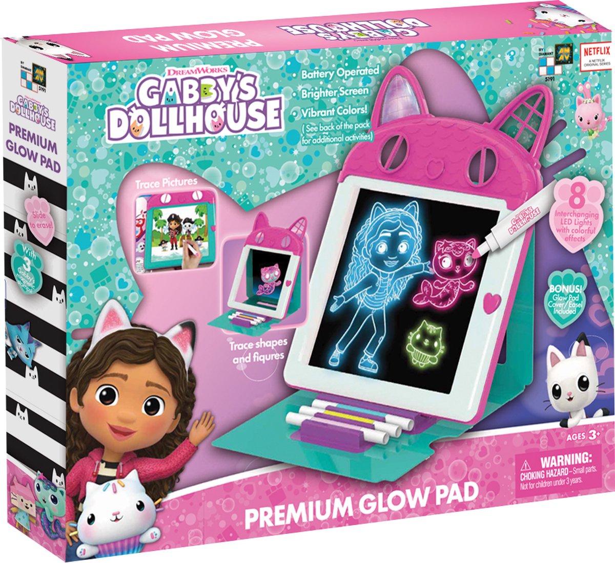Gabby's Poppenhuis Gabby's dollhouse - premium glowpad