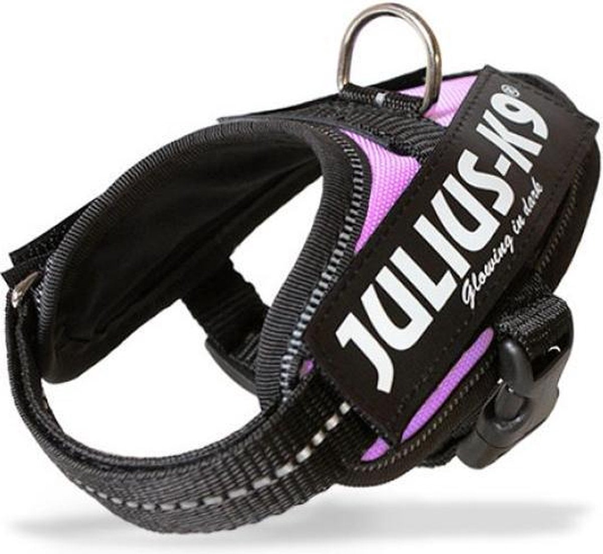 Julius K9 Wereld bekende idc powertuig voor tekstlabels roze maat: baby1