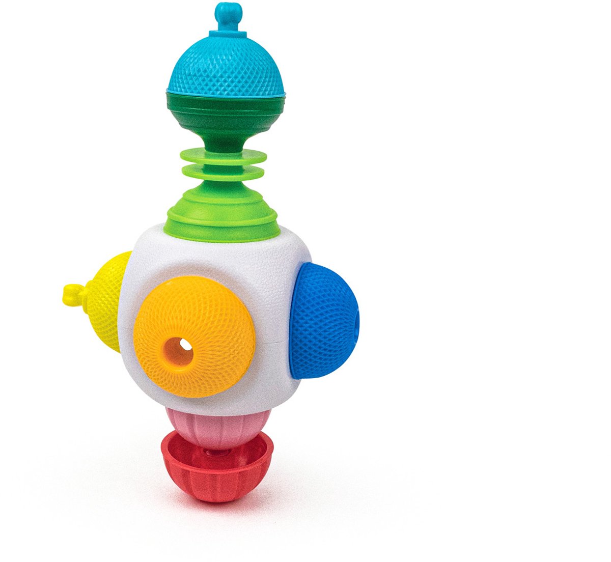 Lalaboom - constructiespeelgoed - mini kubus met educatieve kralen