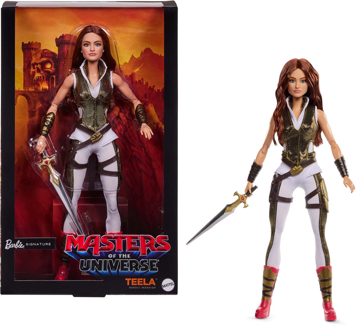 Mattel masters of the universe movie 2026 barbie signature doll teela 30 cm dolls