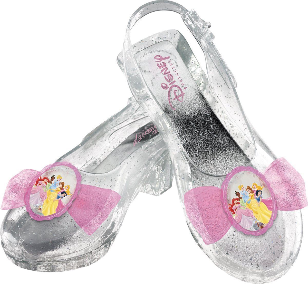 Disguise Disney prinses - multi-prinses, prinses schoenen, maat os (up to sz 6), meisjes