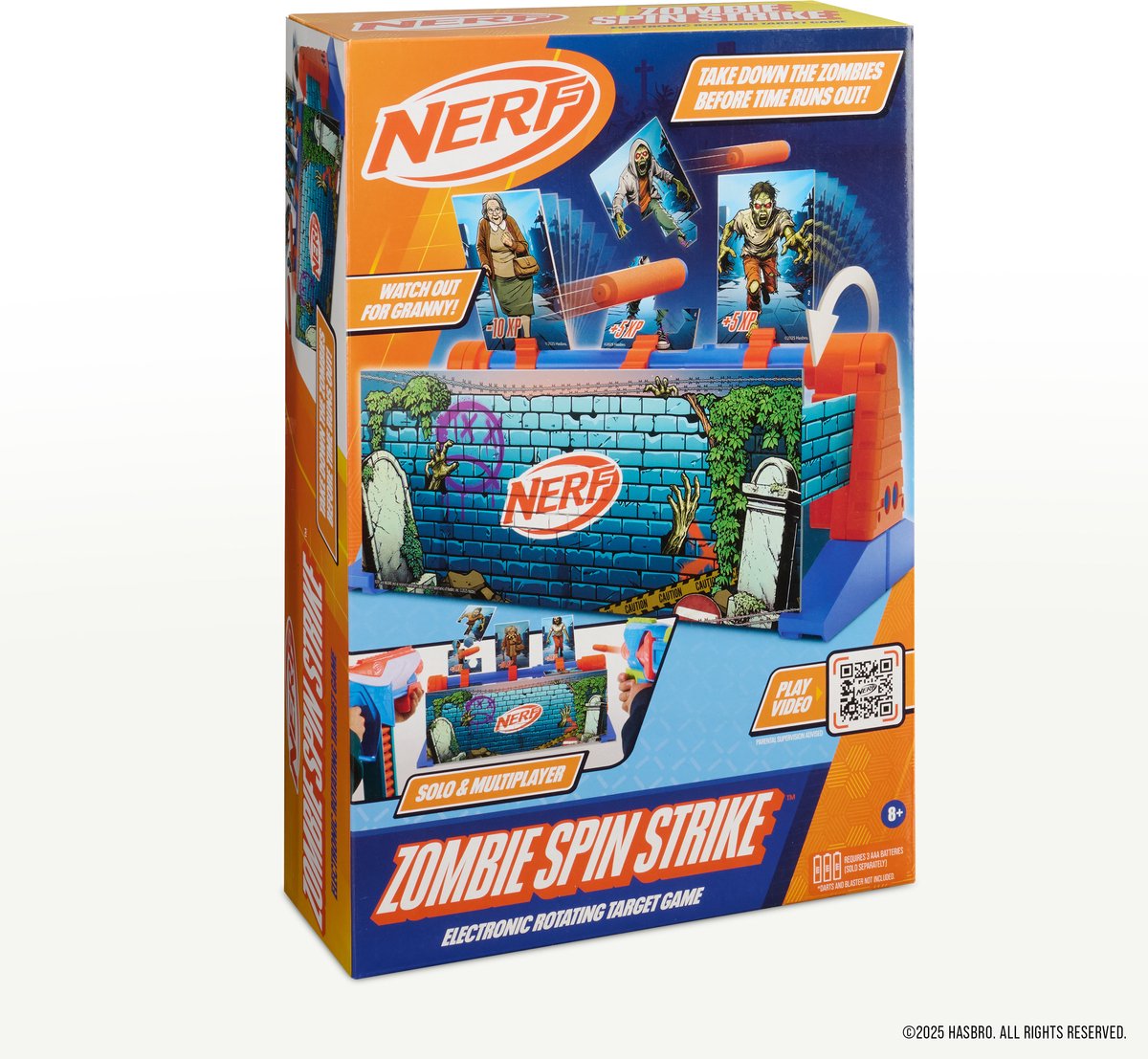 Hasbro Nerf - zombie spin strike ie - army of enemies
