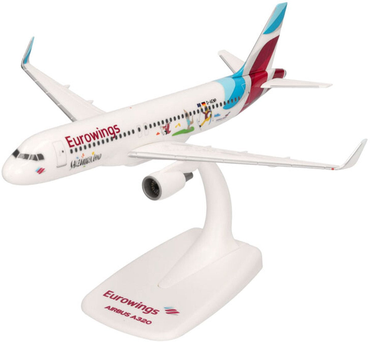 Herpa Airbus a320 eurowings salzburger land