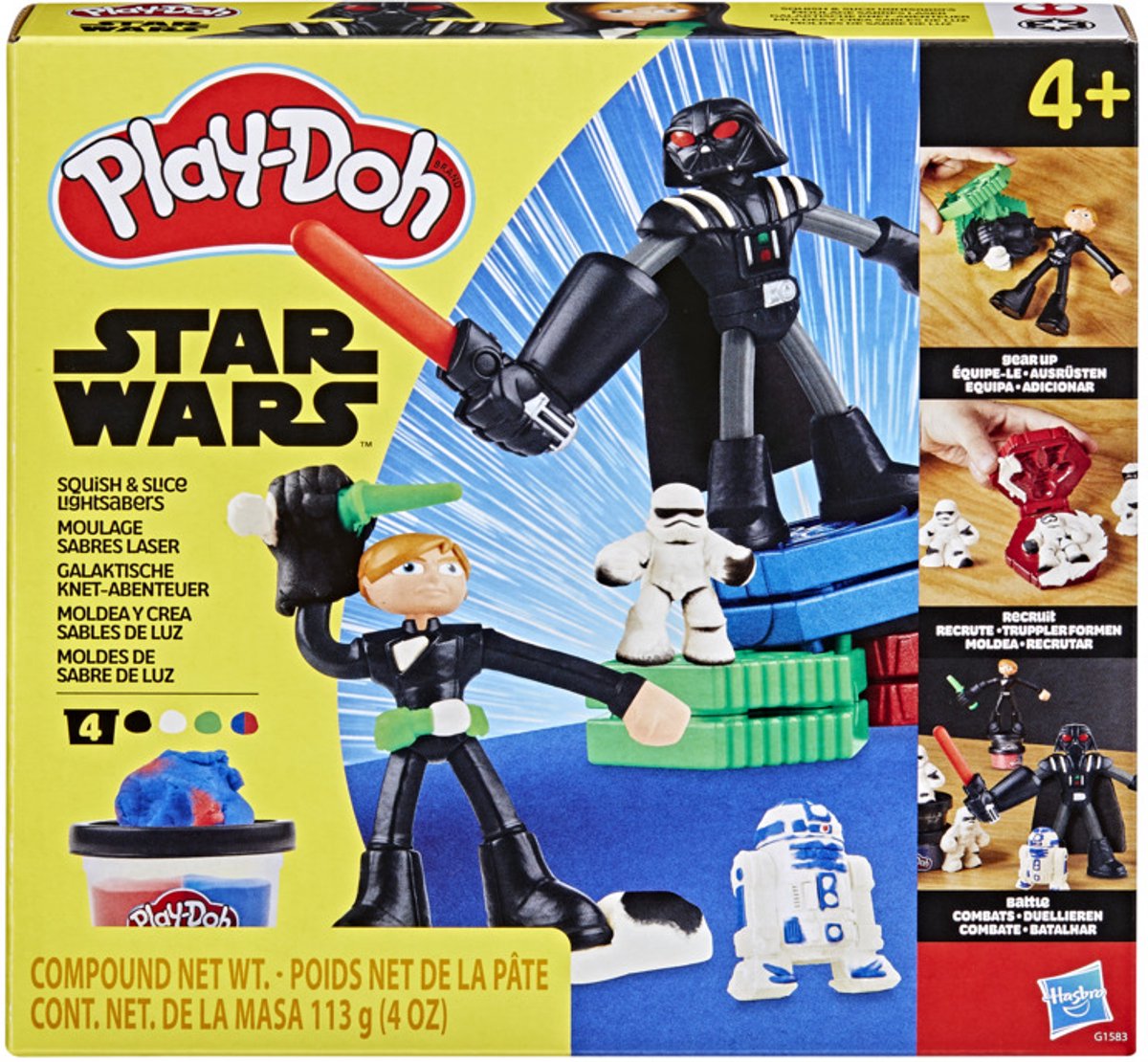 Play-Doh star wars met lightsaber - boerseerklei