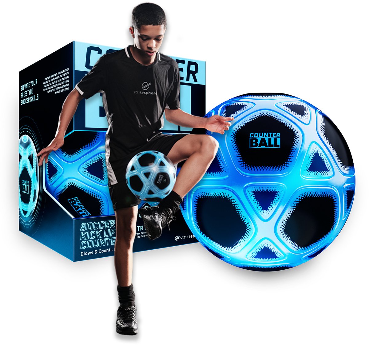 Gear2Play Counter ball - de voetbal die telt