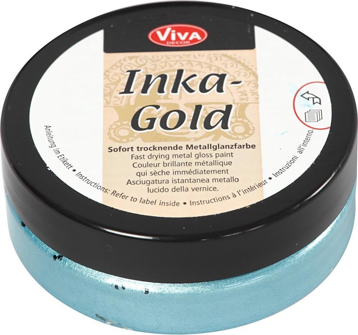 Viva Inka-gold, 50 ml, turquoise