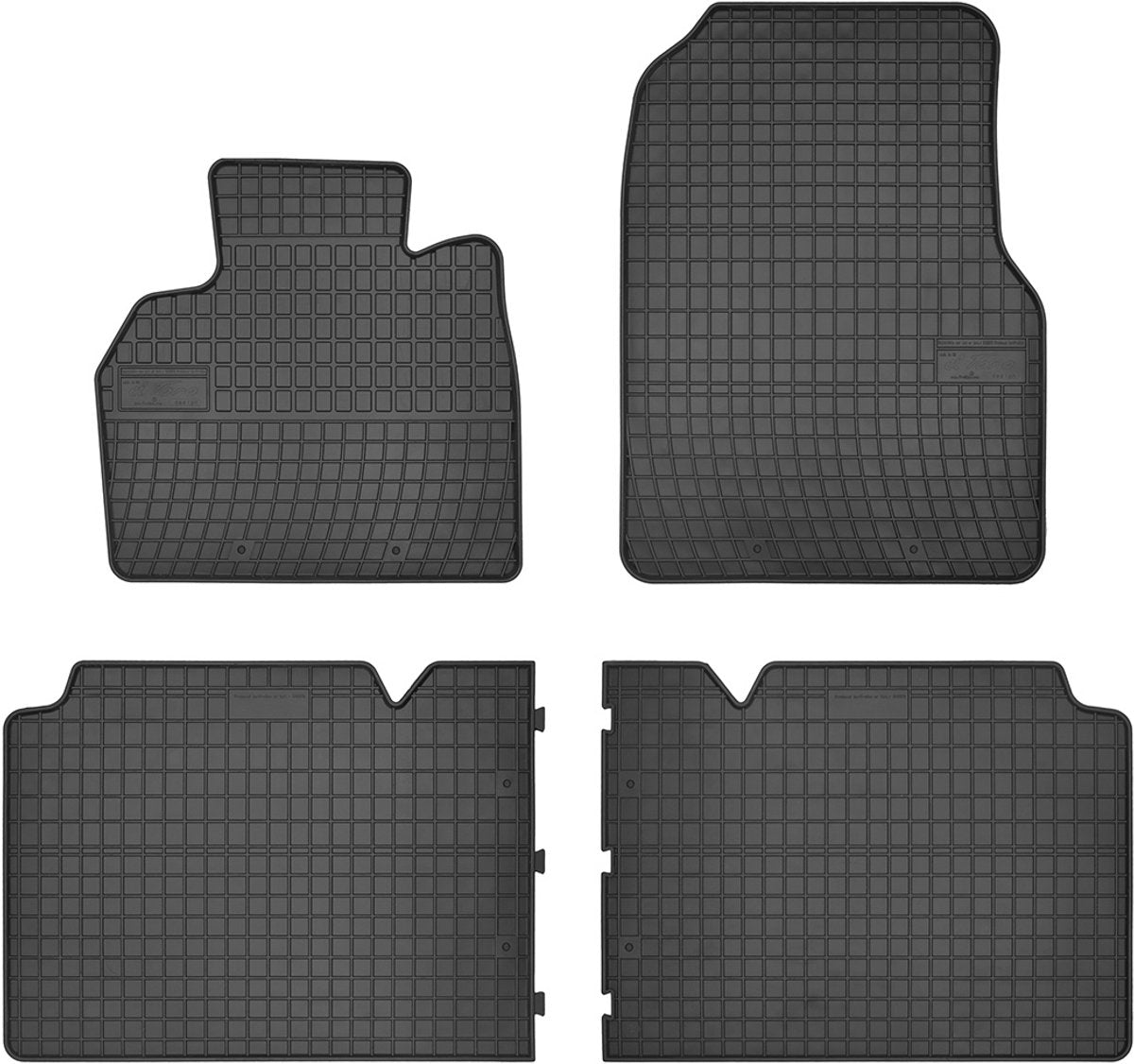 Frogum Rubbermatten renault espace 2003-2014 (voor- en achtermatten) -