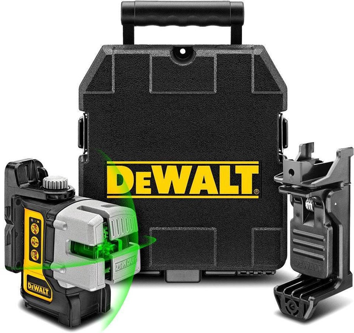 DeWalt dw089cg zelfnivellerende multilijnlaser groen - 3 stralen
