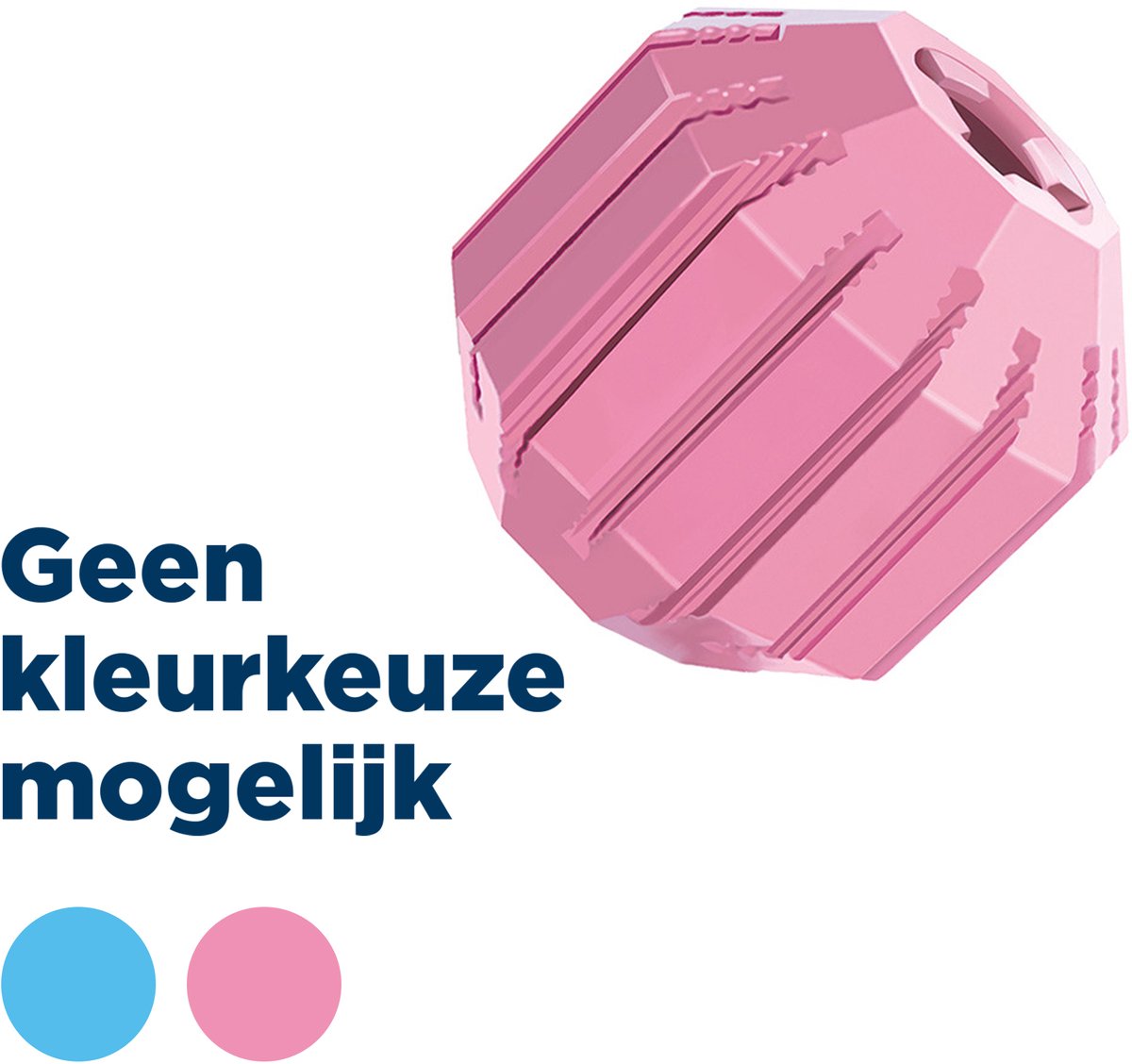 KONG - speelgoed voor dieren - hond - puppy activity ball s m - 6,4x6,4x6,4cm gemengde kleuren - 1st