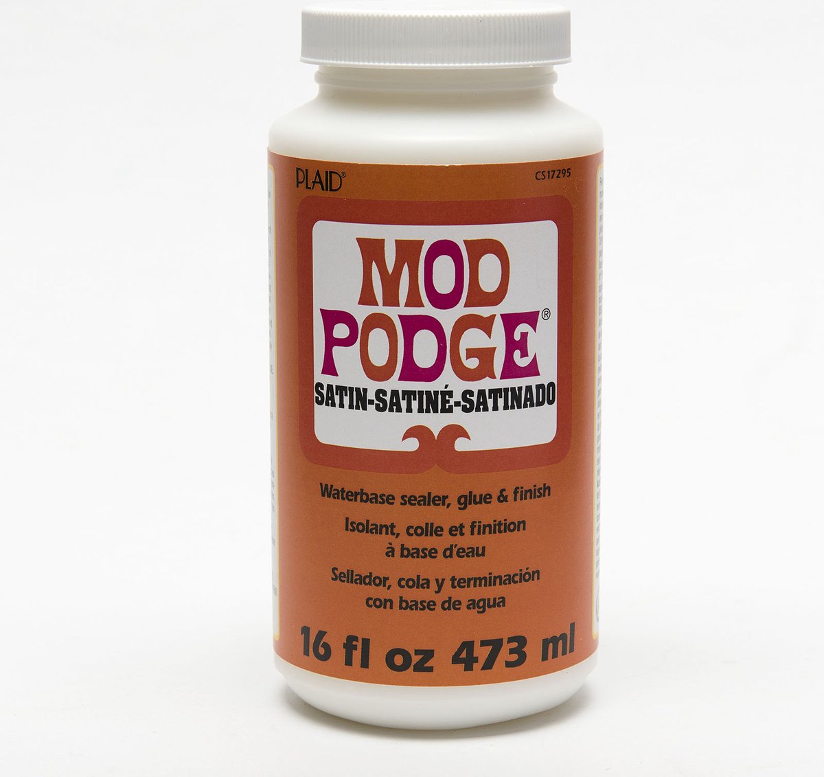 Mod Podge satin - lijm, vernis en sealer - zijdeglans - 473 ml