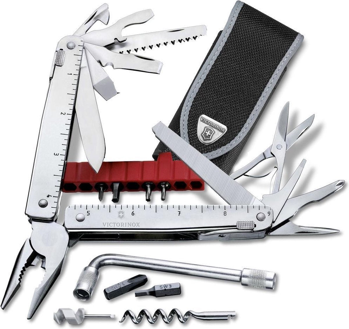 Victorinox swisstool x plus inclusief nylon etui