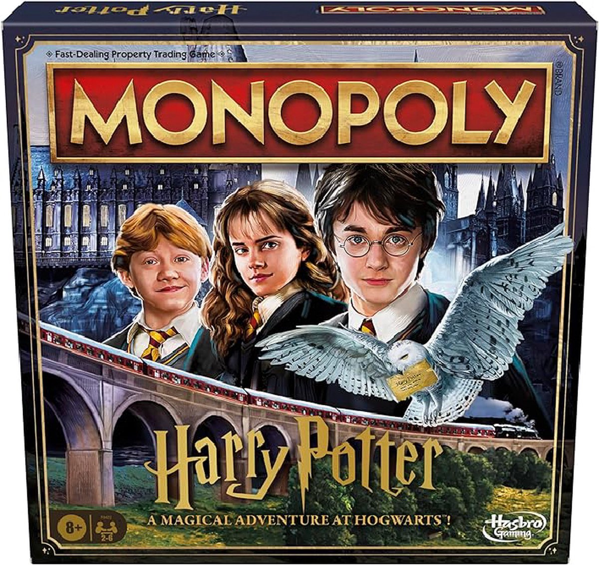 Asmodee Monopoly - harry potter (engelstalig)