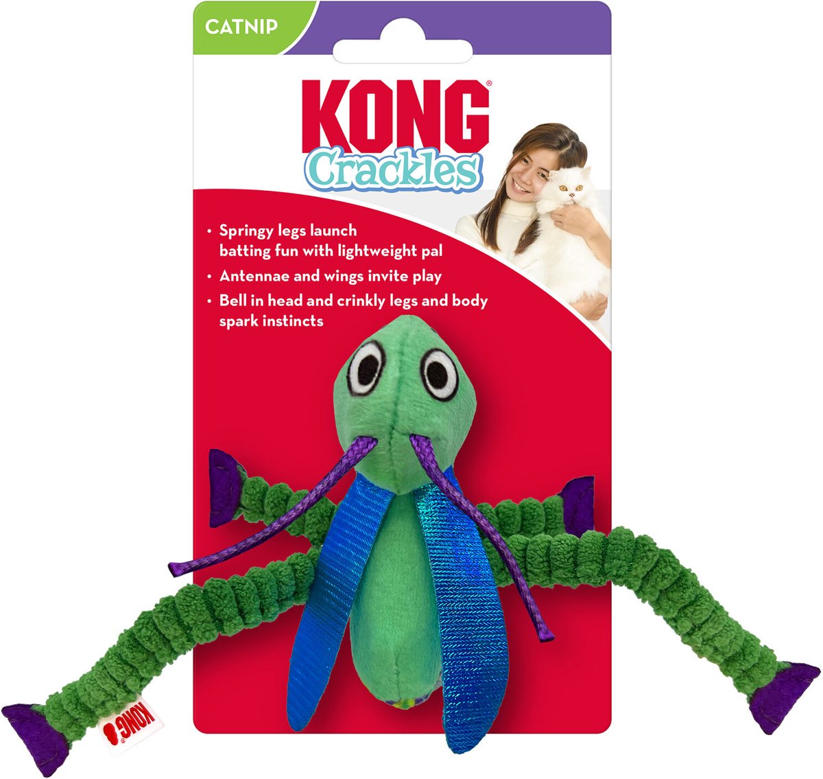 KONG crackles sprinkhaan