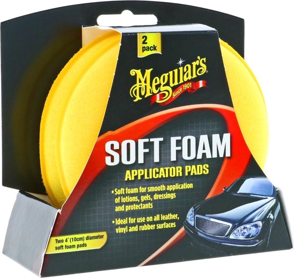 Meguiar's soft foam applicator pads