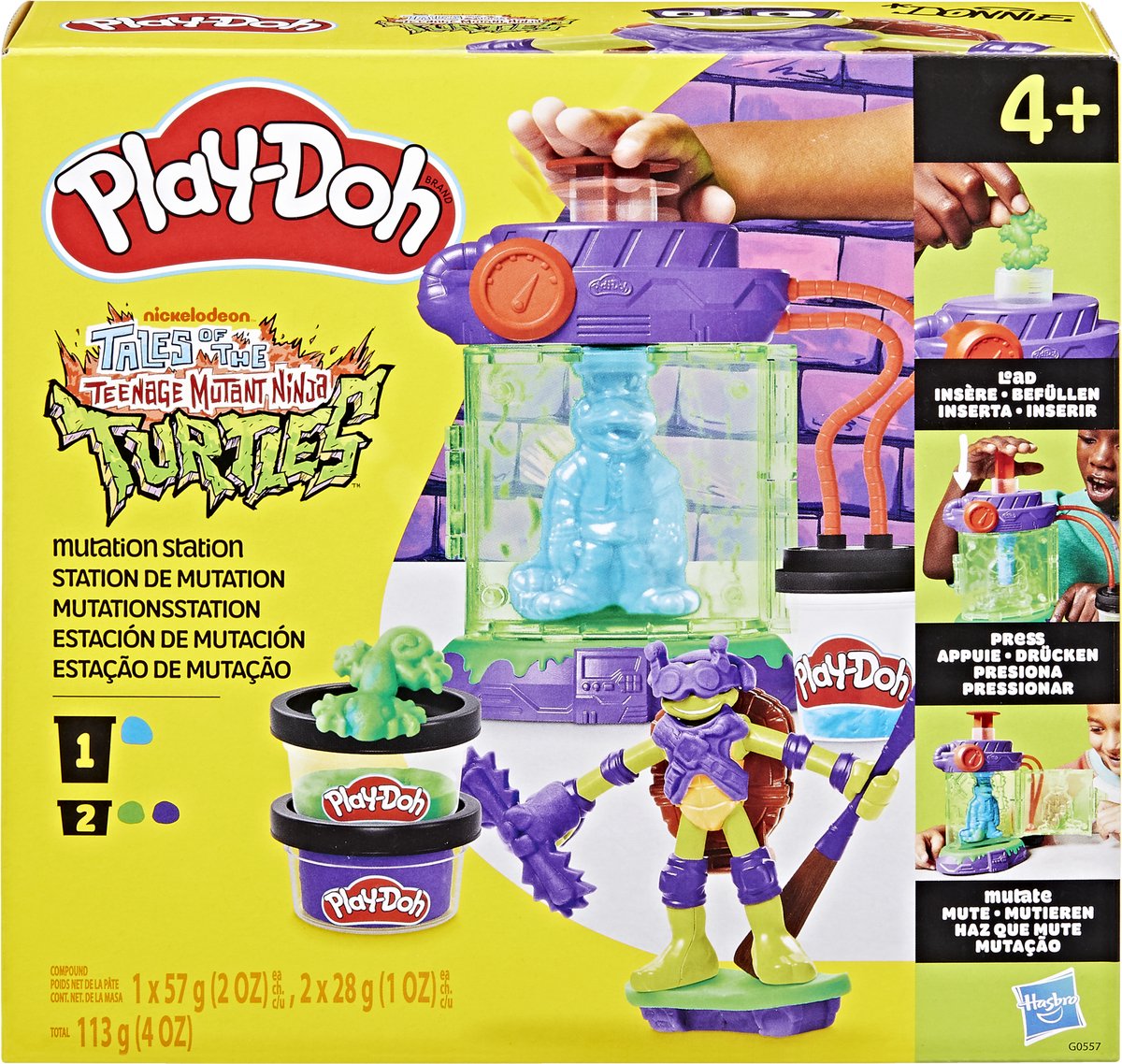Play-Doh teenage mutant ninja turtles mutation station speelset
