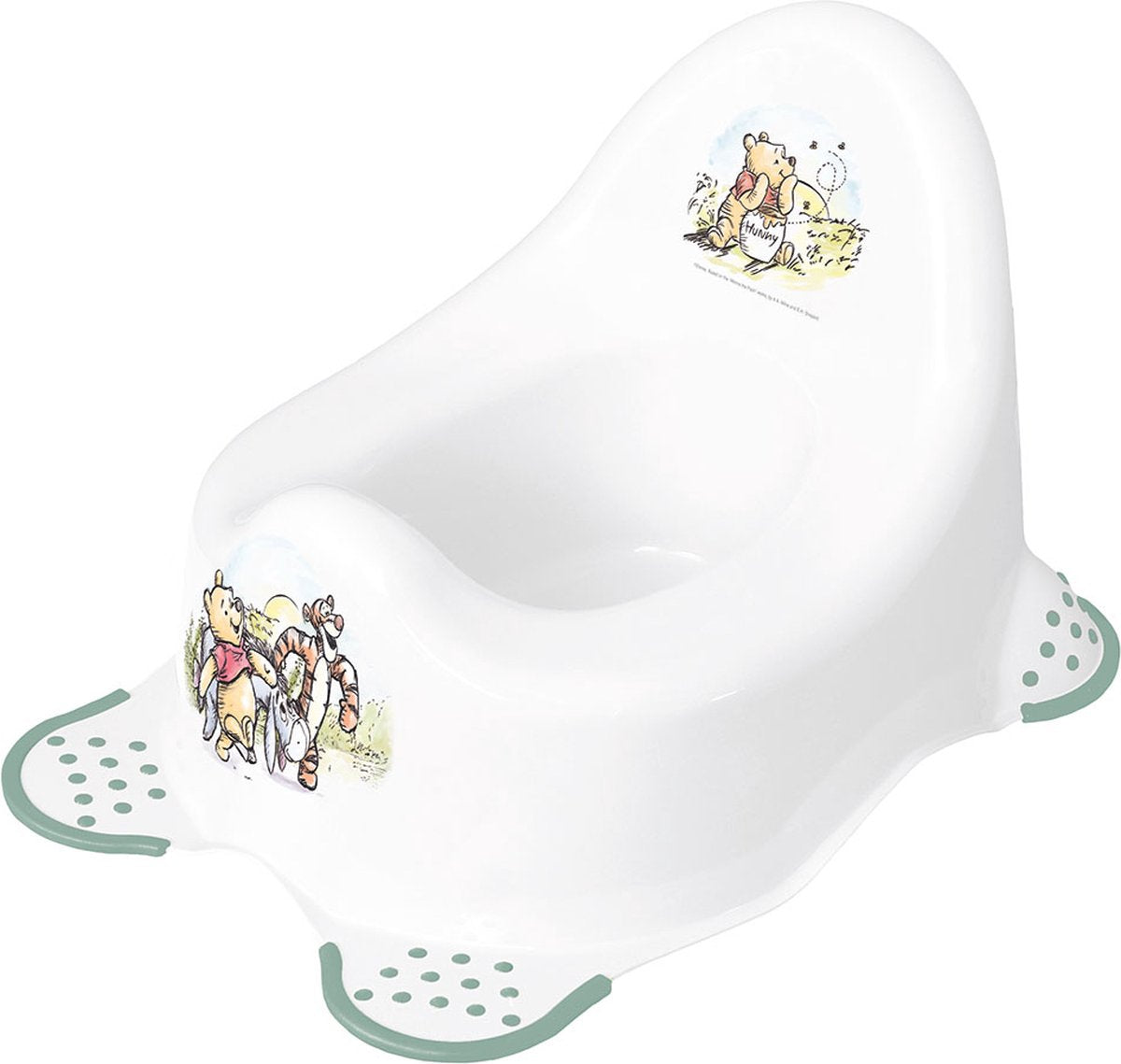 Keeeper plaspotje winnie the pooh - anti slip potje voor peuters | duurzame print | ideaal voor zindelijkheidstraining