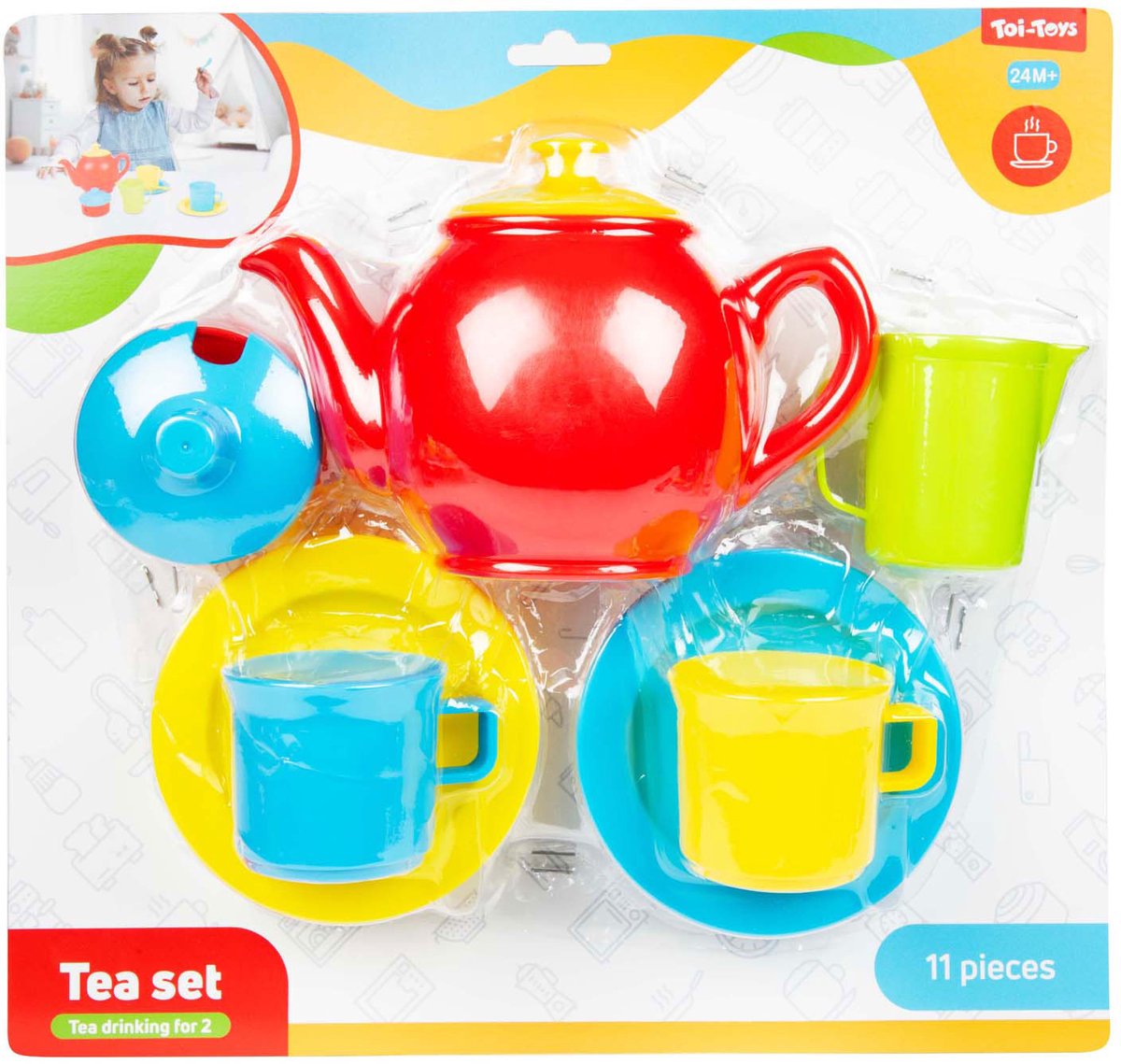 Toi-Toys Home food theekransjes, 11dlg.