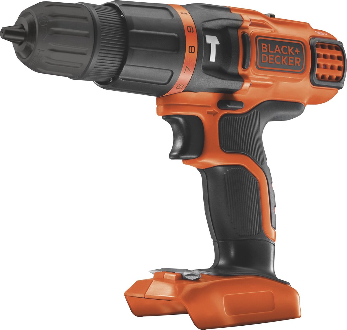BLACK+DECKER B+d 18v klopboormach. - naakt