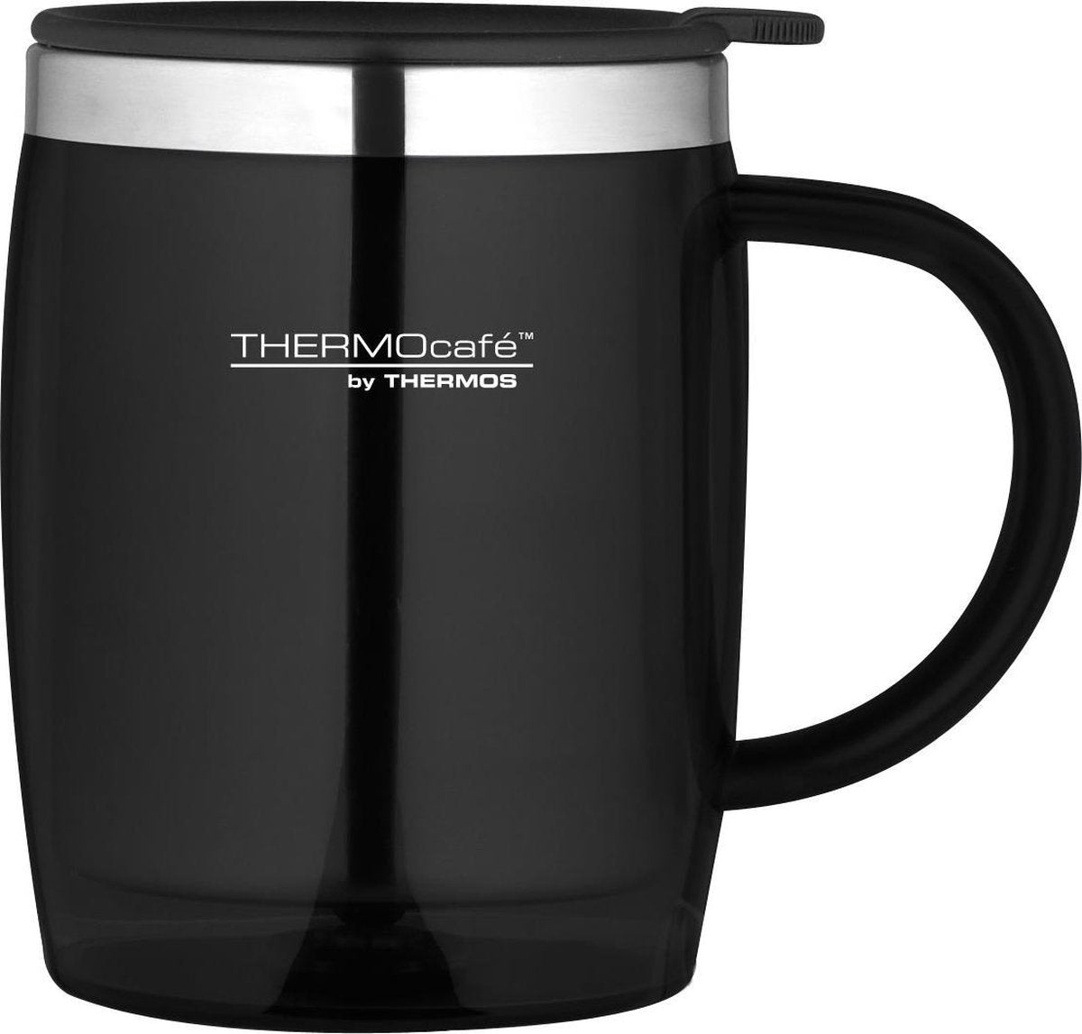 Thermos desk beker - 0l45 - zwart