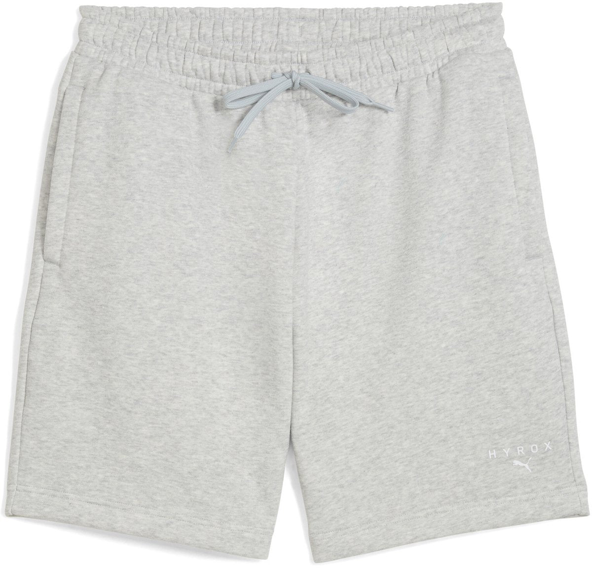 PUMA sport shorts unisex x hyrox sweat short 527160 light gray heather-xl