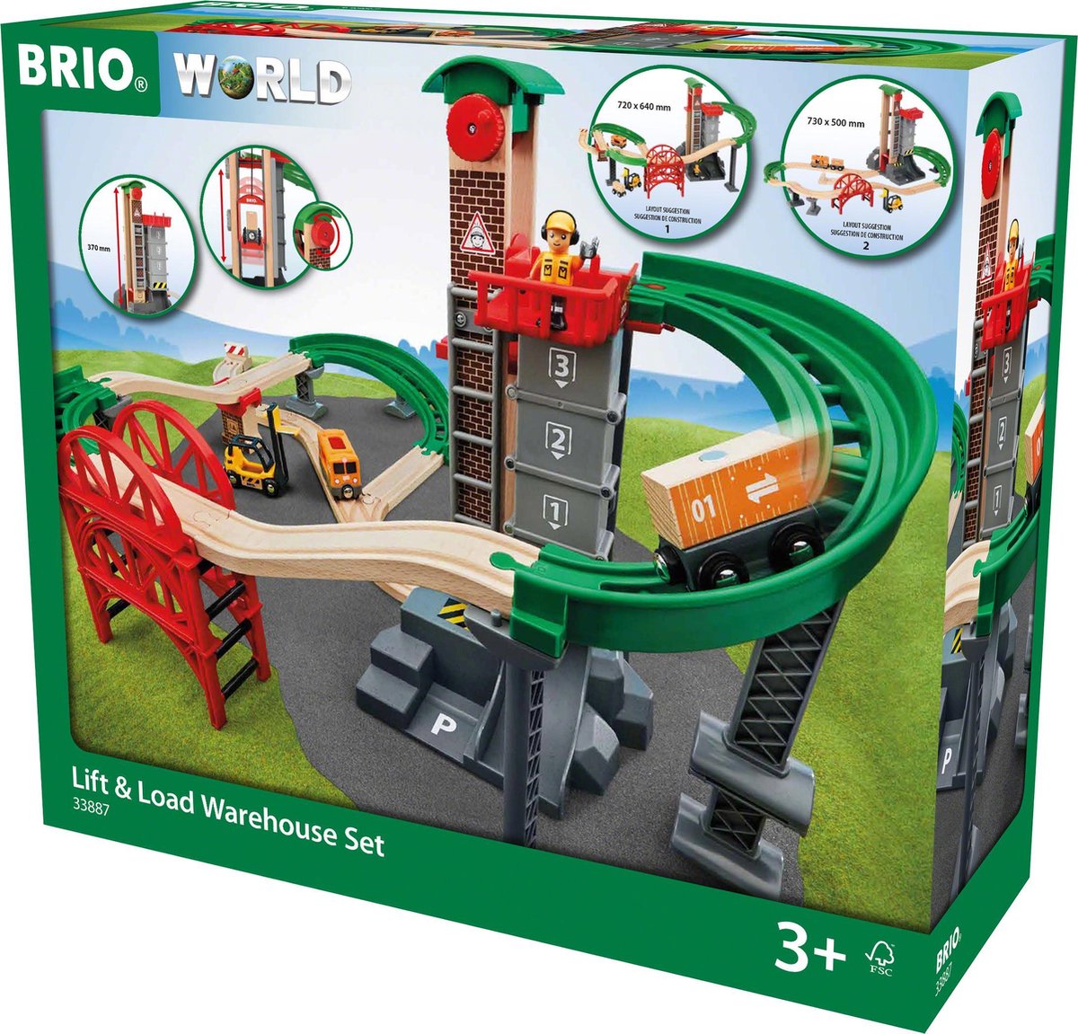 BRIO lift load set - 33887