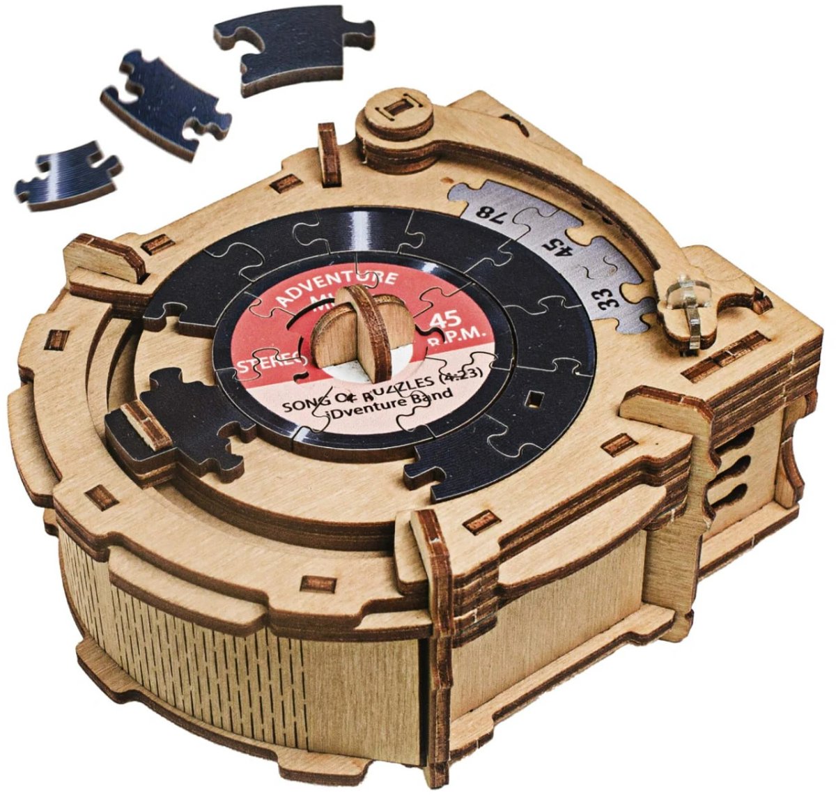 Geronimo Games Cluepuzzle - - idventure - escape room - puzzle - wood - 1 speler