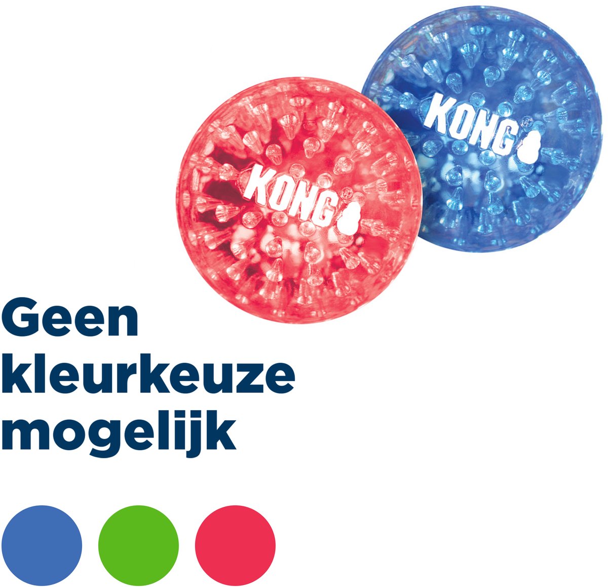 KONG squeezz geodz - hondenspeelgoed - 2 stuks large