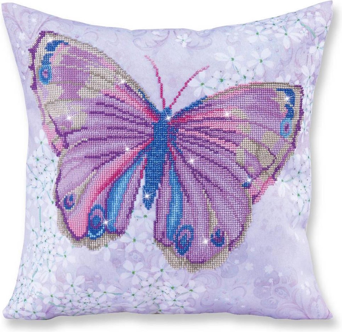 DIAMOND DOTZ® butterfly purple - diamond painting (38x38 cm)