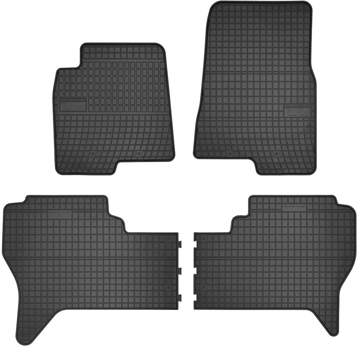 Frogum Rubbermatten mitsubishi pajero 2000-2006 -