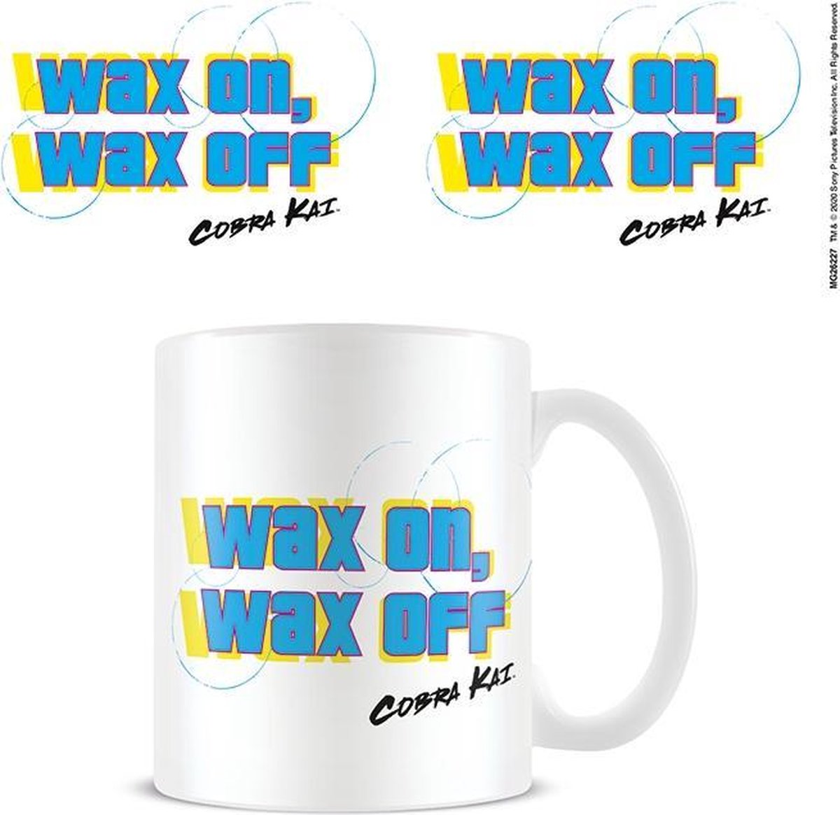 Cobra Kai wax on wax off mok
