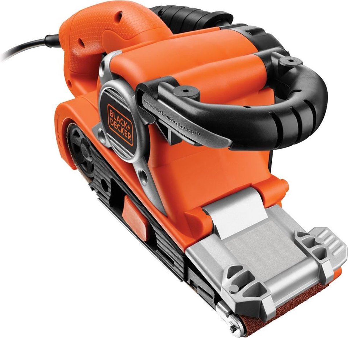 BLACK+DECKER 720w bandschuurmachine 75x533 mm - ka88-qs