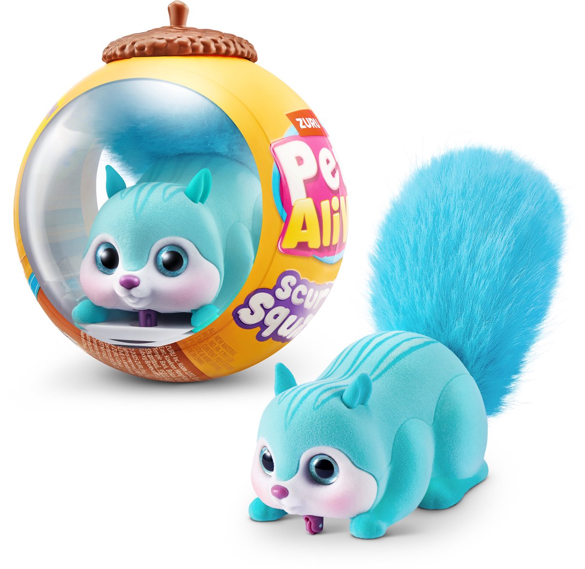 PETS ALIVE scurry'n squirrel (blue)