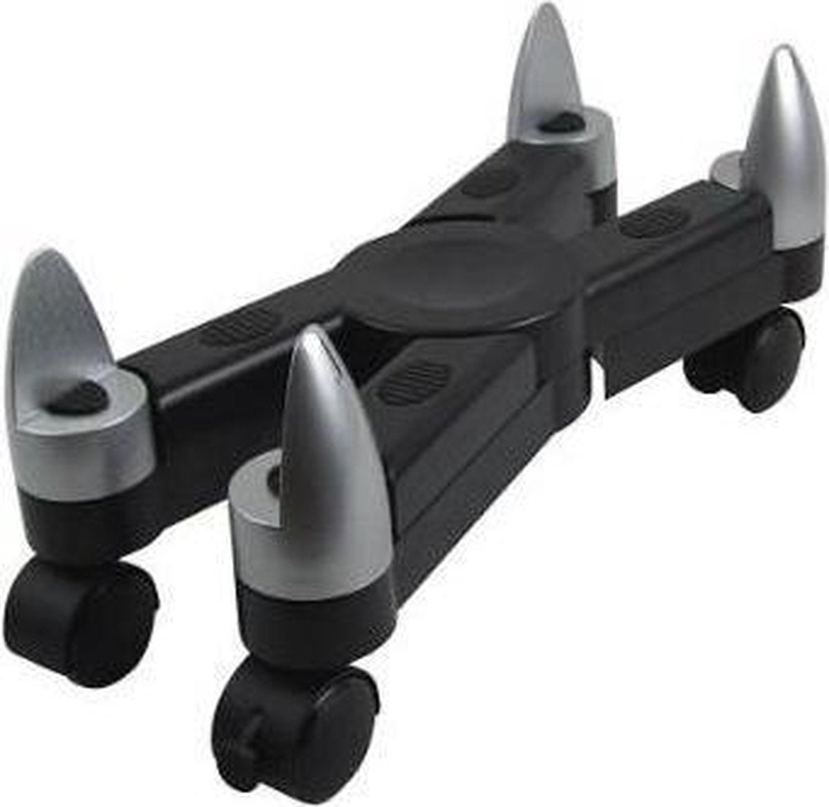Fellowes Cpu support with wheels 8039001 black