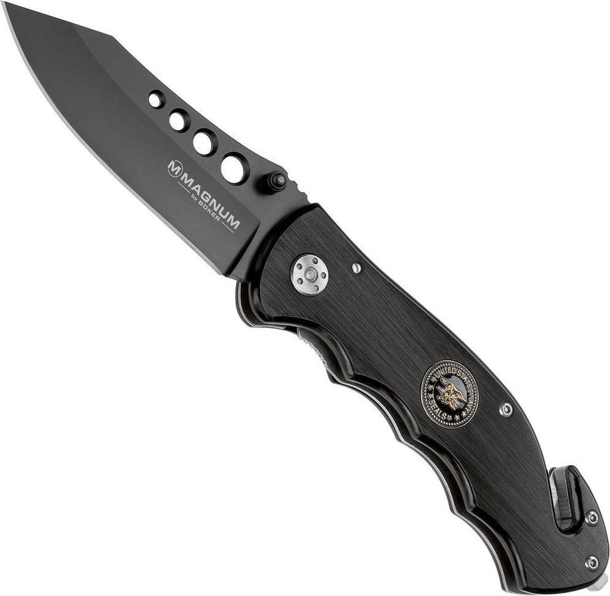 Magnum By Boker Usn seals rescue magnum zakmes - inklapbaar mes