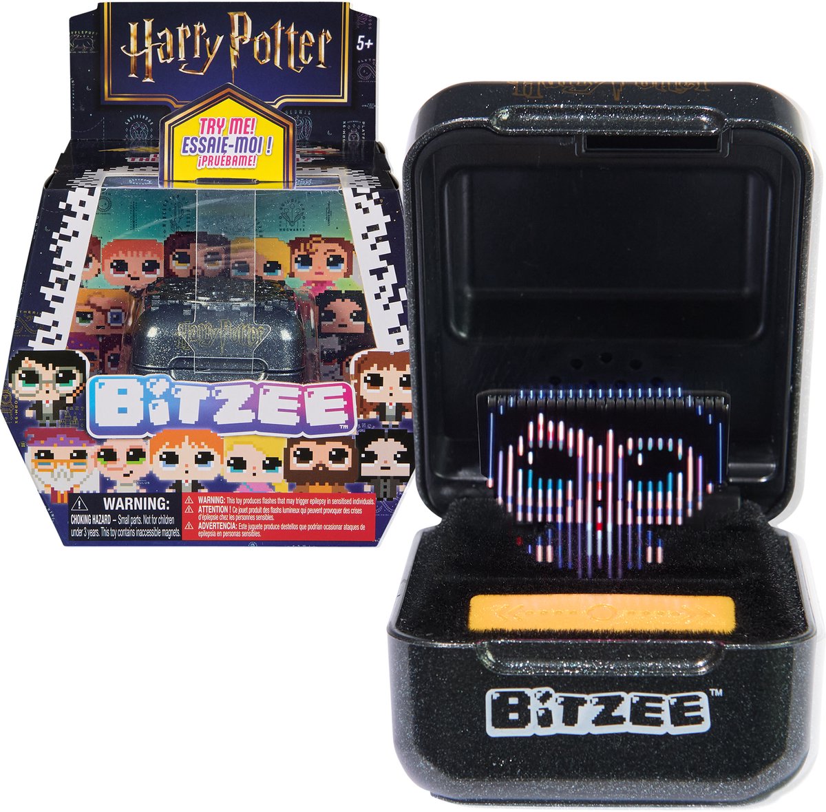 Bitzee - harry potter - interactief speelgoed met 20 personages, reageert op vegen, kantelen en tikken, speelgoed met digitale huisdieren