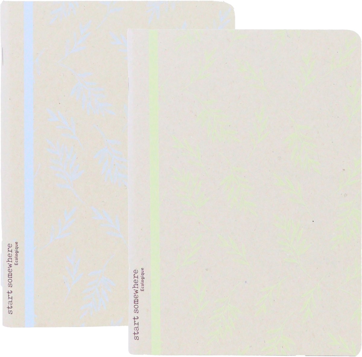 Kangaro schriften - ecologique - formaat a4 - met lijn - 2 stuks - an-116045-b