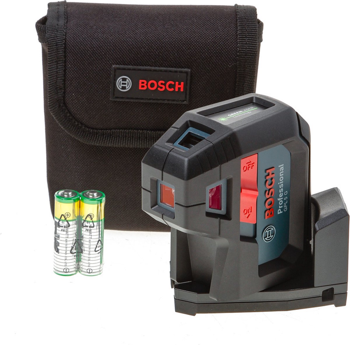 Bosch professional gpl 5 g puntlaser 30m in beschermende tas - 0601066p00