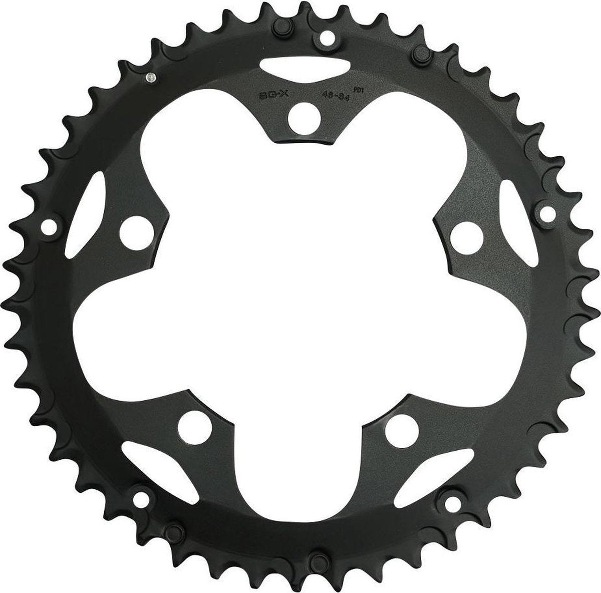 Shimano kettingblad claris fc-rs200 46t 8s 110 mm zwart