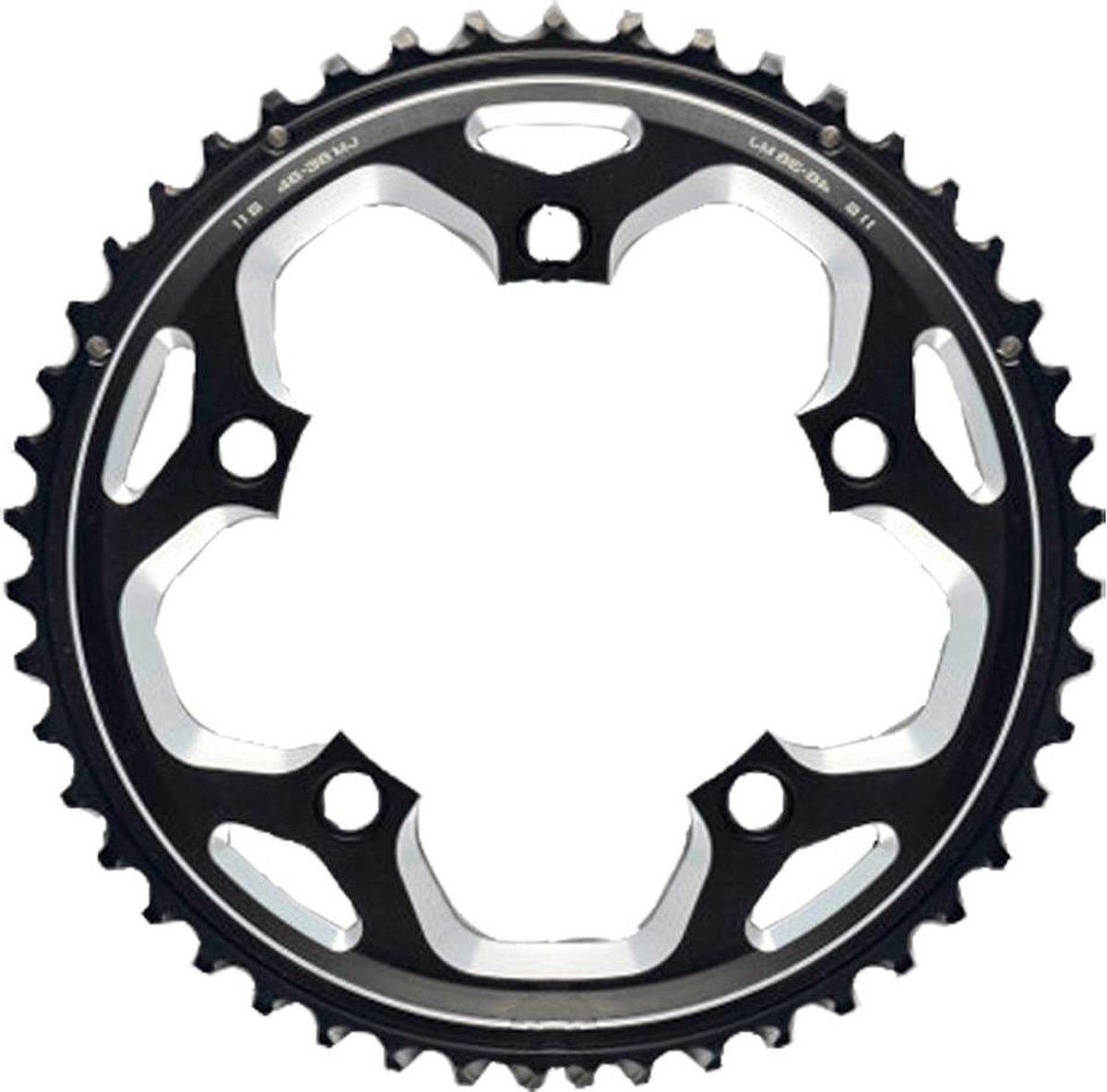 Shimano fc-rs500 kettingblad - 46t - voor racefiets - 110 mm - zwart