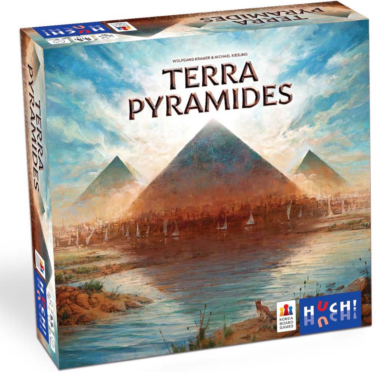 Huch! Terra pyramides - bordspel