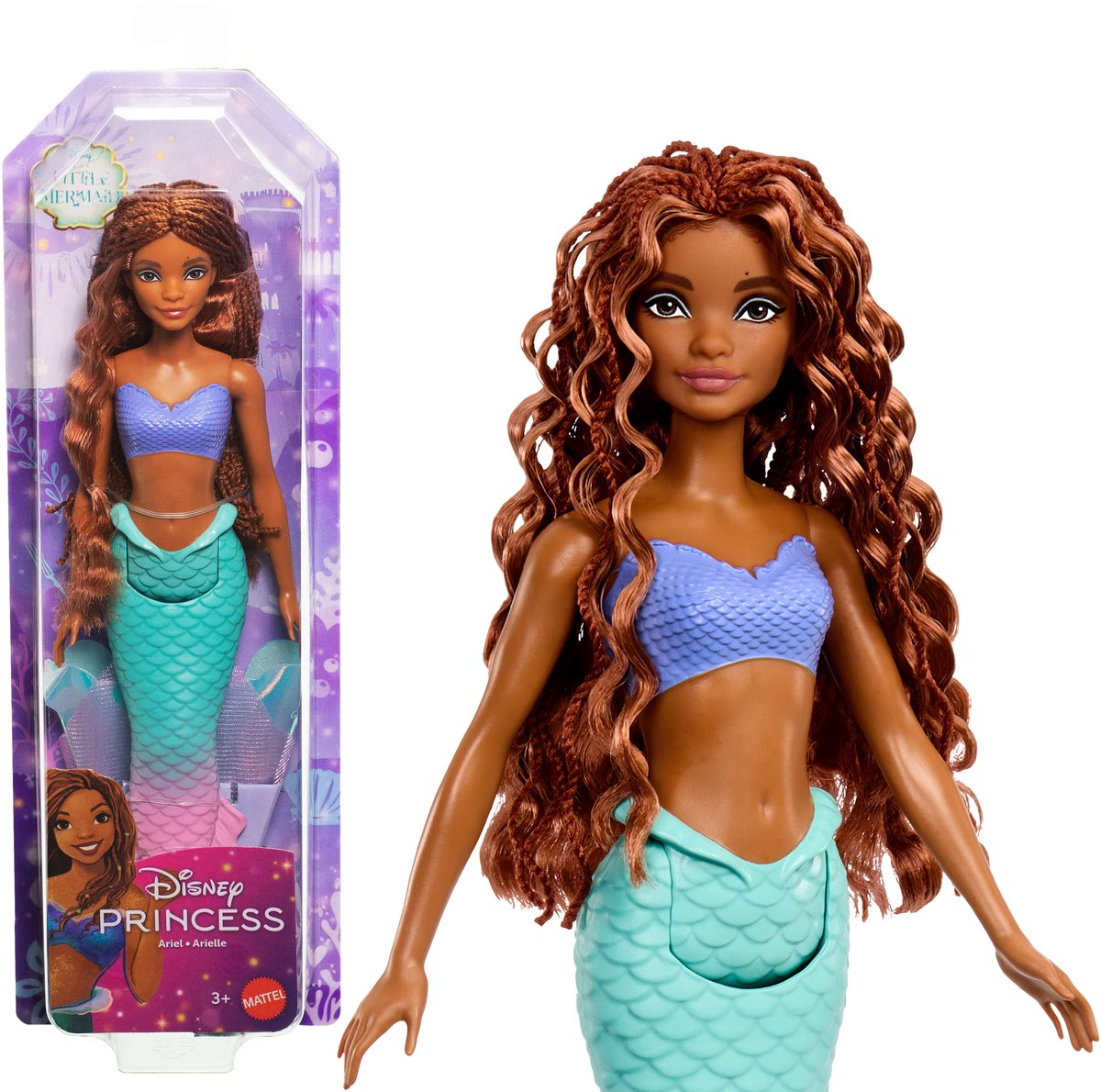 Disney princess ariel live action fashion doll