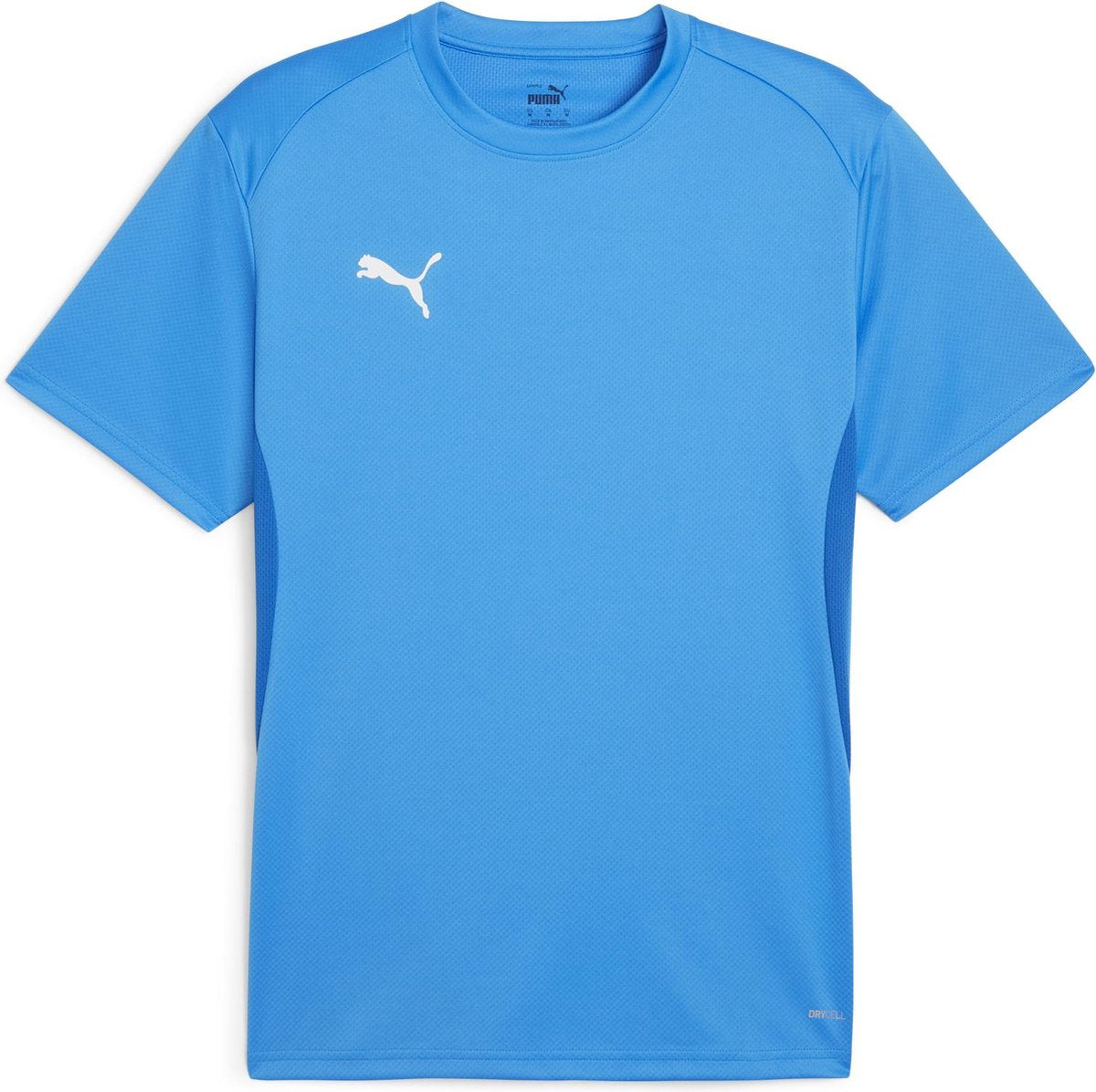 PUMA teamgoal matchday jersey jr unisex sportshirt - electric blue lemonade- white- team royal
