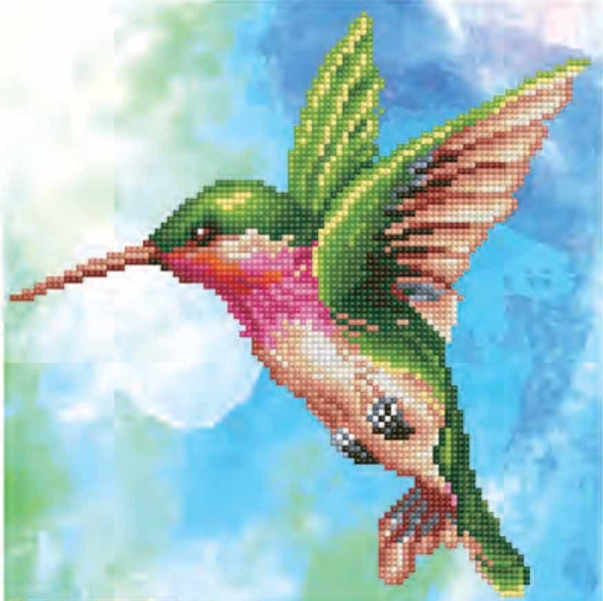 DIAMOND DOTZ® Diamond dotz miniature magic - diamond painting - 2.783 dotz - 29x28 cm