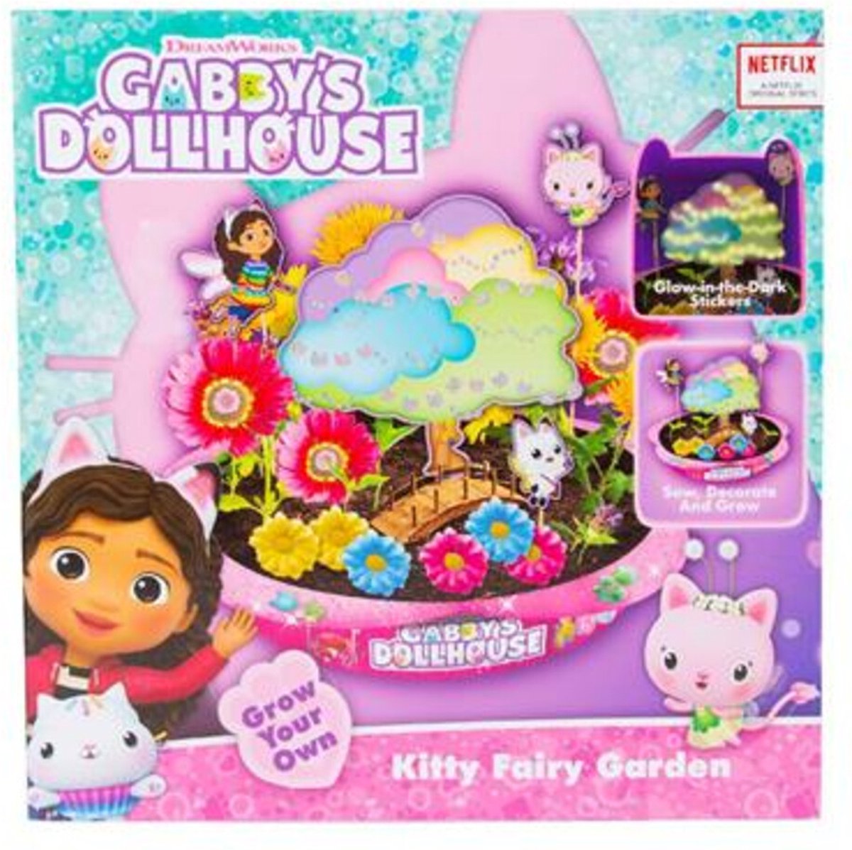 Gabby's Poppenhuis Gabby's dollhouse kitty fairy garden